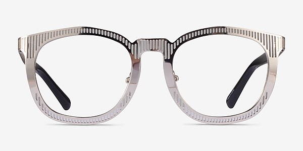 Wright Silver Acetate Eyeglass Frames