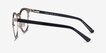 Wright Silver AcetateEyeglass Frames from EyeBuyDirect, Side View
