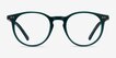 Volta Dark Green AcetateEyeglass Frames from EyeBuyDirect, Front View