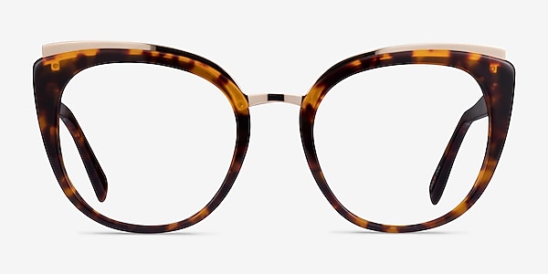 Bombay Tortoise Gold Acetate Eyeglass Frames