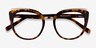 Bombay Tortoise Gold AcetateEyeglass Frames from EyeBuyDirect, Closed View