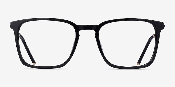 Local Black Gold Acetate Eyeglass Frames