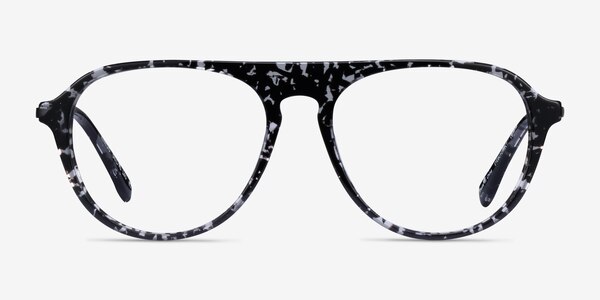 Kinesis Clear Black Floral Acetate Eyeglass Frames