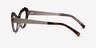 Lingo Tortoise AcetateEyeglass Frames from EyeBuyDirect, Side View