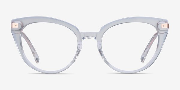 Friday Cat Eye Clear Purple Glasses for Women | Eyebuydirect
