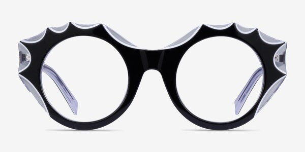 Audition Black Clear Acétate Montures de lunettes de vue