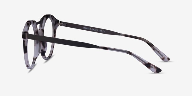 Trekker IvoryTortoise AcetateEyeglass Frames from EyeBuyDirect, Side View