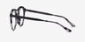 Trekker IvoryTortoise AcetateEyeglass Frames from EyeBuyDirect, Side View
