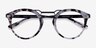 Trekker IvoryTortoise AcetateEyeglass Frames from EyeBuyDirect, Closed View