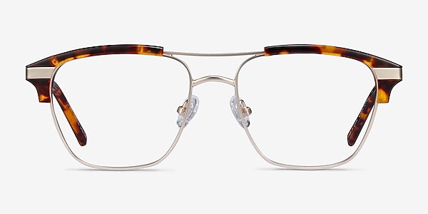 Flight Matte Gold Tortoise Acetate Eyeglass Frames
