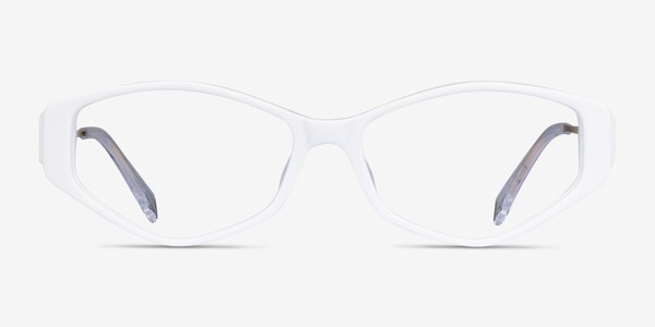 Dia Blanche Acétate Montures de lunettes de vue