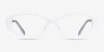 Dia White AcetateEyeglass Frames from EyeBuyDirect, Front View