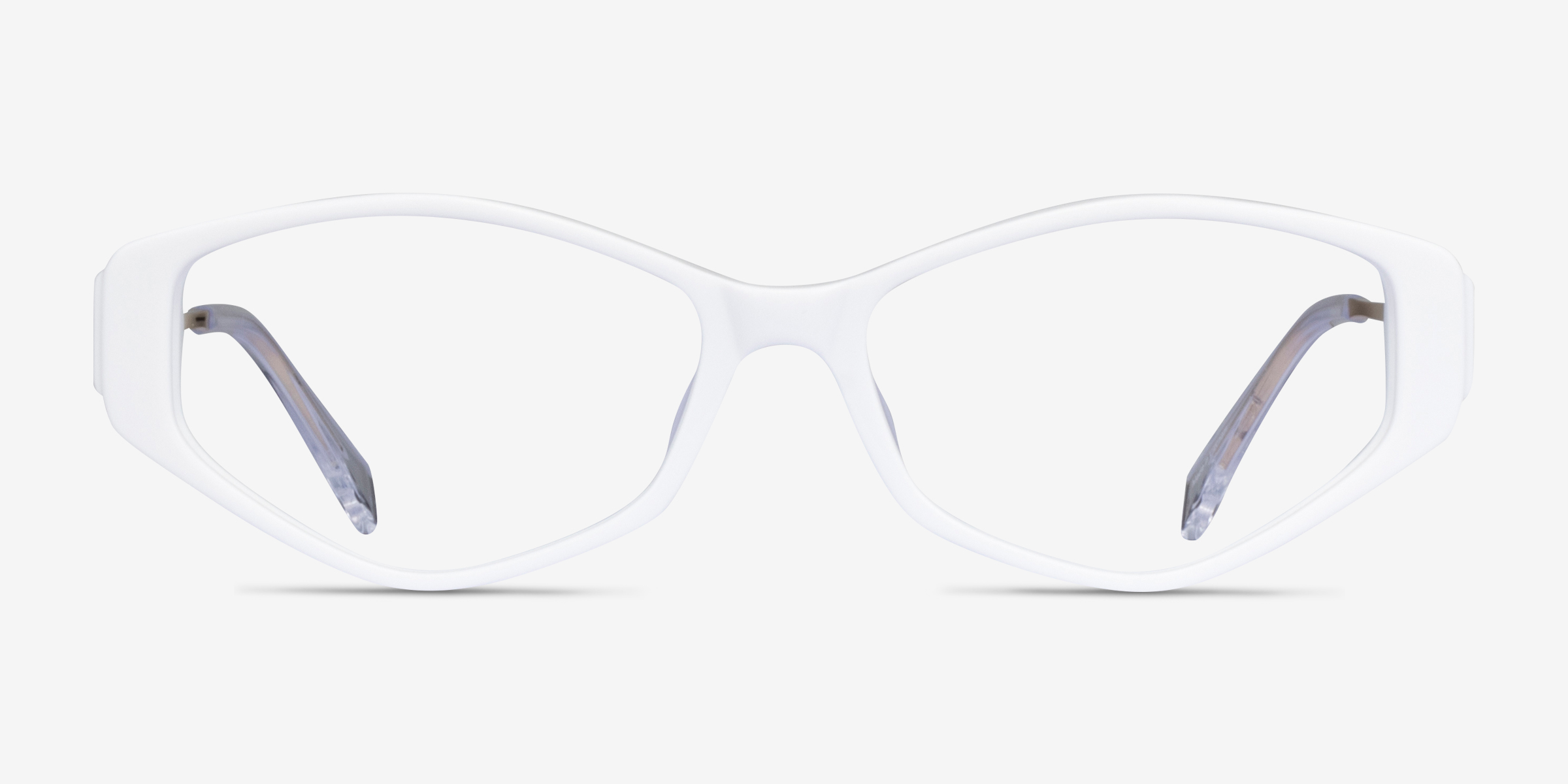 Dia Cat Eye White Glasses for Women Eyebuydirect Canada
