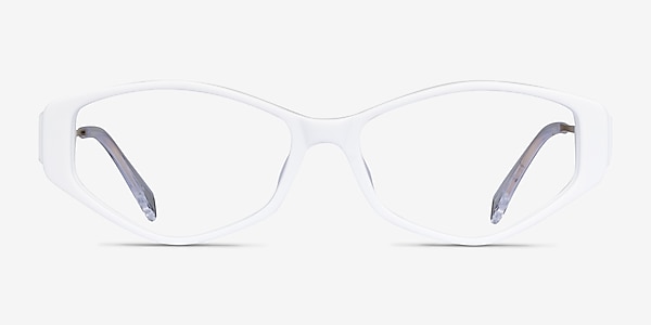 Dia White Acetate Eyeglass Frames