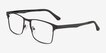 Skill Black MetalEyeglass Frames from EyeBuyDirect, Angle View