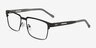 Video Matte Black Carbon-fiberEyeglass Frames from EyeBuyDirect, Angle View