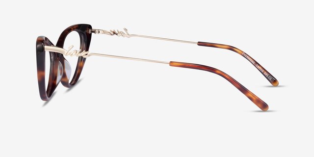 Evermore Tortoise AcetateEyeglass Frames from EyeBuyDirect, Side View