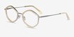 Folium Yellow Floral AcetateEyeglass Frames from EyeBuyDirect, Angle View
