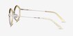 Folium Yellow Floral AcetateEyeglass Frames from EyeBuyDirect, Side View