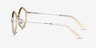 Folium Yellow Floral AcetateEyeglass Frames from EyeBuyDirect, Side View