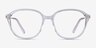 Forever Clear AcetateEyeglass Frames from EyeBuyDirect, Front View