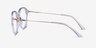 Forever Clear AcetateEyeglass Frames from EyeBuyDirect, Side View