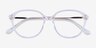 Forever Clear AcetateEyeglass Frames from EyeBuyDirect, Closed View