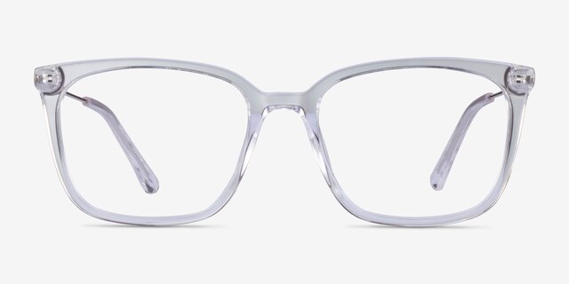 Radiant Clear AcetateEyeglass Frames from EyeBuyDirect, Front View