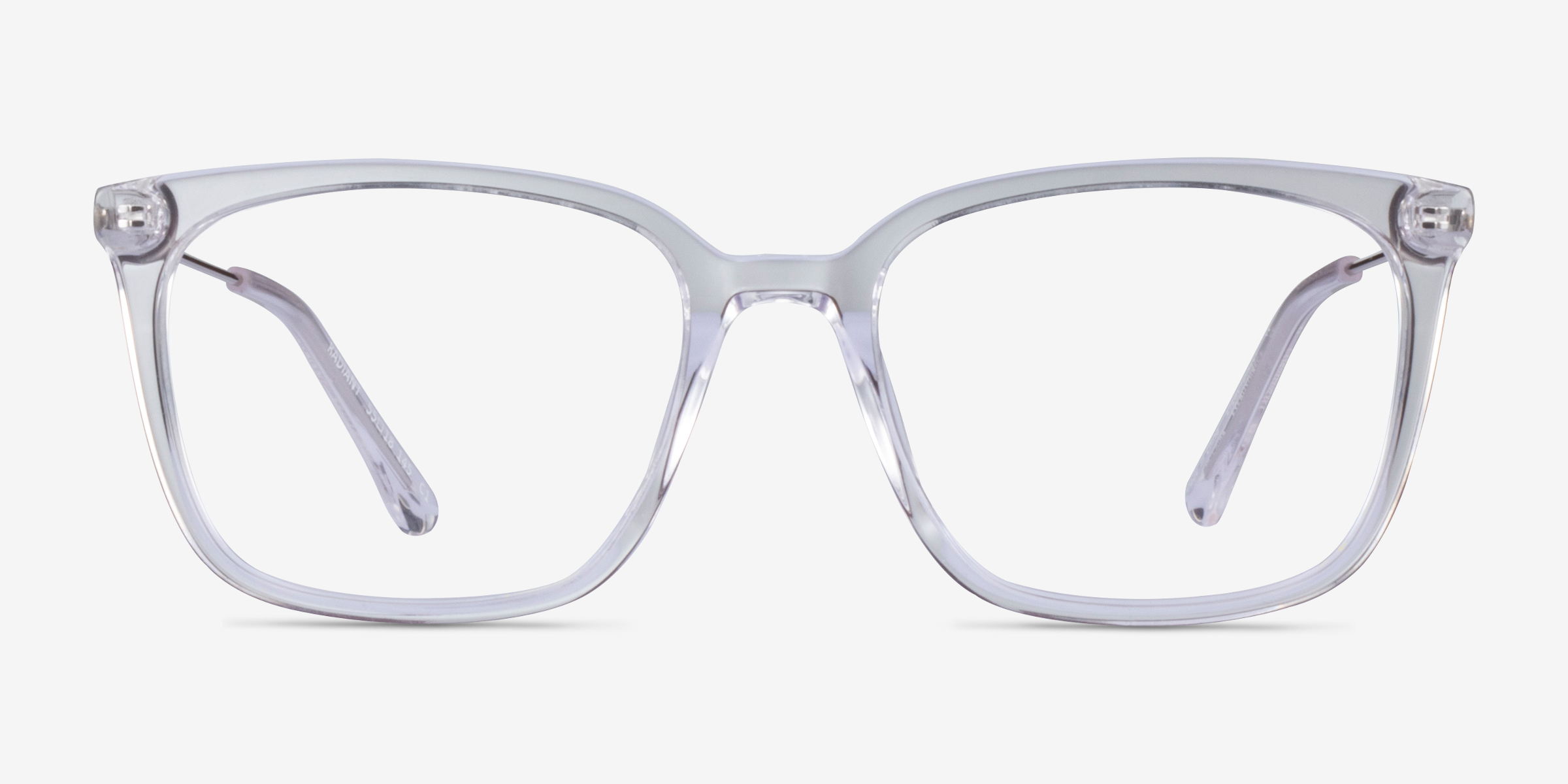 Radiant Square Clear Full Rim Eyeglasses | Eyebuydirect Canada