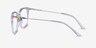 Radiant Clear AcetateEyeglass Frames from EyeBuyDirect, Side View
