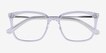 Radiant Clear AcetateEyeglass Frames from EyeBuyDirect, Closed View