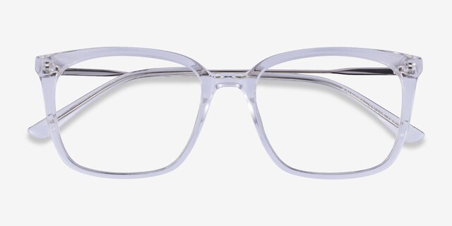 Radiant Clear AcetateEyeglass Frames from EyeBuyDirect, Closed View
