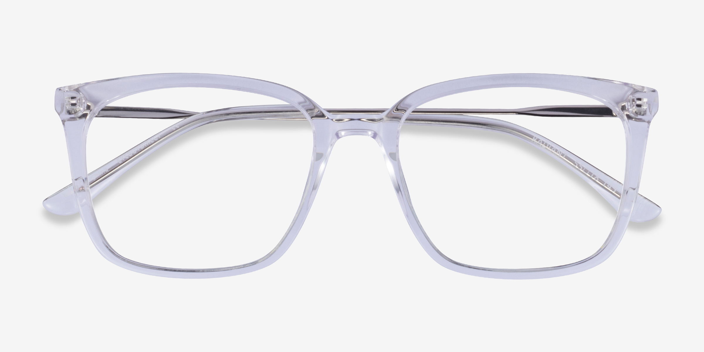 Radiant Square Clear Full Rim Eyeglasses | Eyebuydirect Canada
