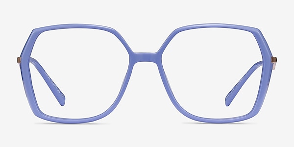 Ellipse Purple Acetate Eyeglass Frames