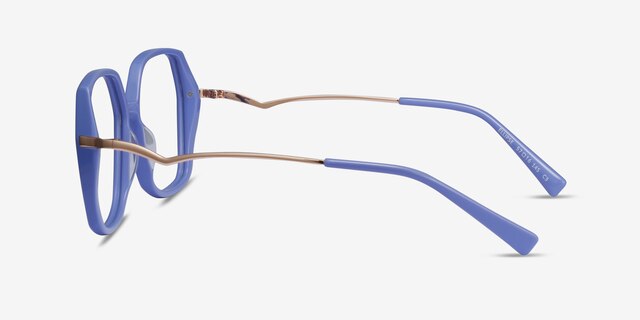 Ellipse Purple AcetateEyeglass Frames from EyeBuyDirect, Side View