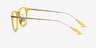 Terra Yellow AcetateEyeglass Frames from EyeBuyDirect, Side View
