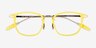 Terra Yellow AcetateEyeglass Frames from EyeBuyDirect, Closed View