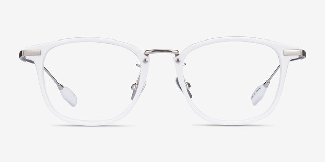 Terra White AcetateEyeglass Frames from EyeBuyDirect, Front View