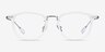 Terra White AcetateEyeglass Frames from EyeBuyDirect, Front View