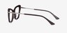 Choir Dark Brown AcetateEyeglass Frames from EyeBuyDirect, Side View