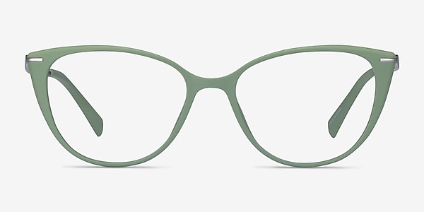Elm Green Plastic Eyeglass Frames
