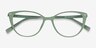 Elm Green PlasticEyeglass Frames from EyeBuyDirect, Closed View