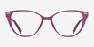 Elm Purple MetalEyeglass Frames from EyeBuyDirect, Front View