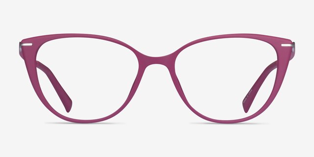 Elm Purple PlasticEyeglass Frames from EyeBuyDirect, Front View