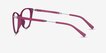 Elm Purple MetalEyeglass Frames from EyeBuyDirect, Side View