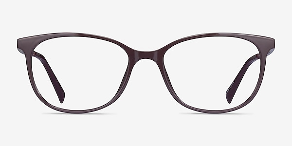 Brulee Dark Brown Plastic Eyeglass Frames