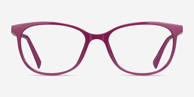 Brulee Purple PlasticEyeglass Frames from EyeBuyDirect, Front View