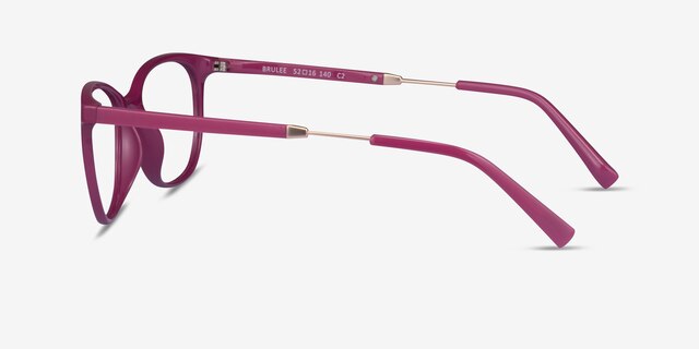 Brulee Purple PlasticEyeglass Frames from EyeBuyDirect, Side View