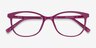 Brulee Purple PlasticEyeglass Frames from EyeBuyDirect, Closed View