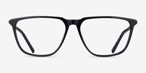 Concourse Black Gold Acetate Eyeglass Frames